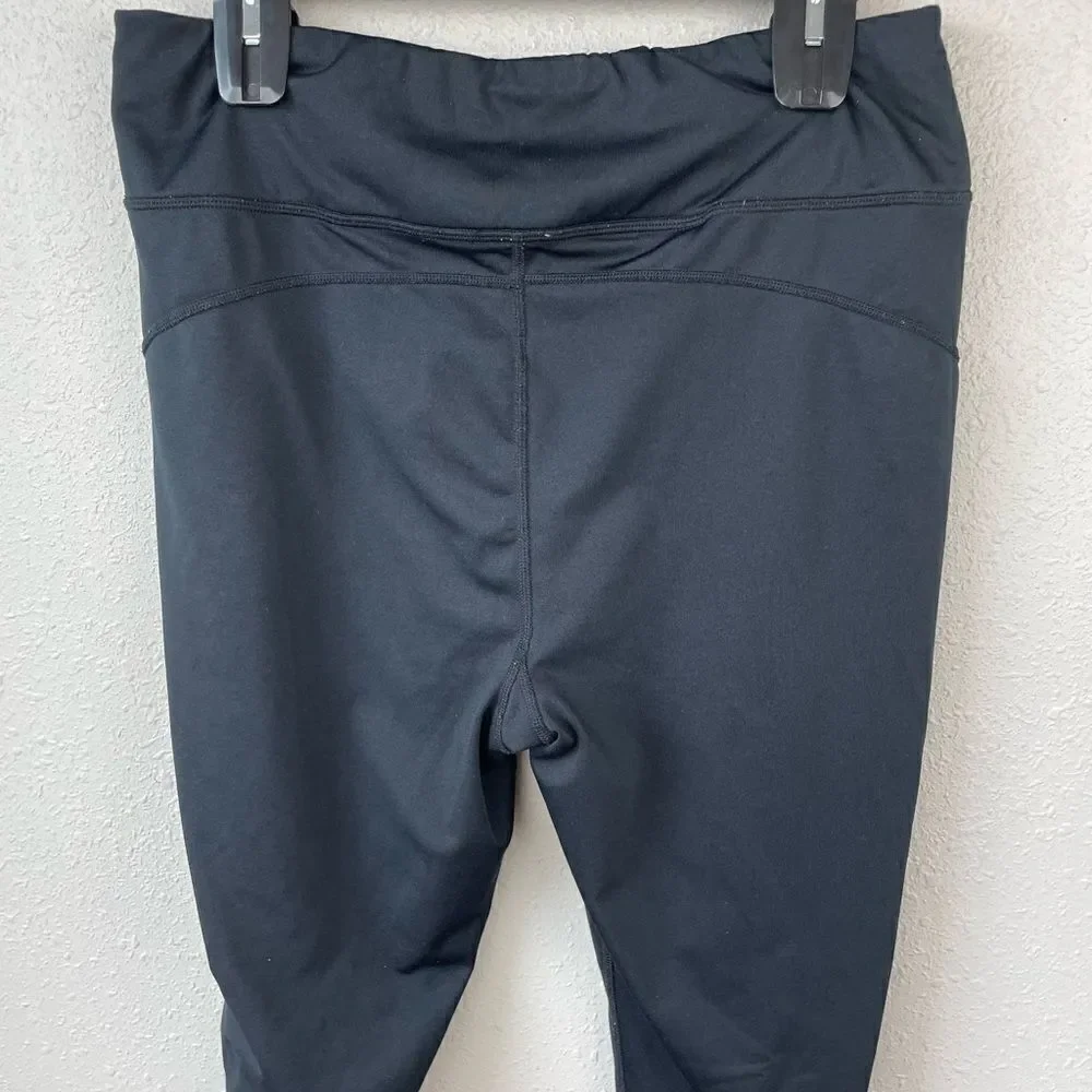 CuddlDuds Black Leggings Size L